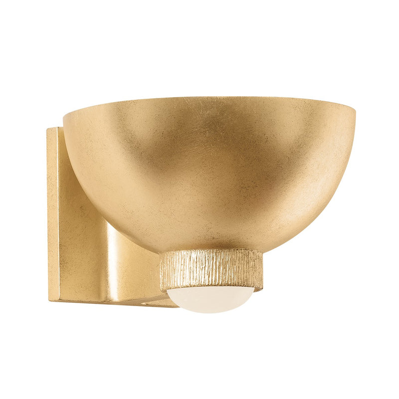 Hudson Valley 4806-VGL One Light Wall Sconce, Vintage Gold Leaf