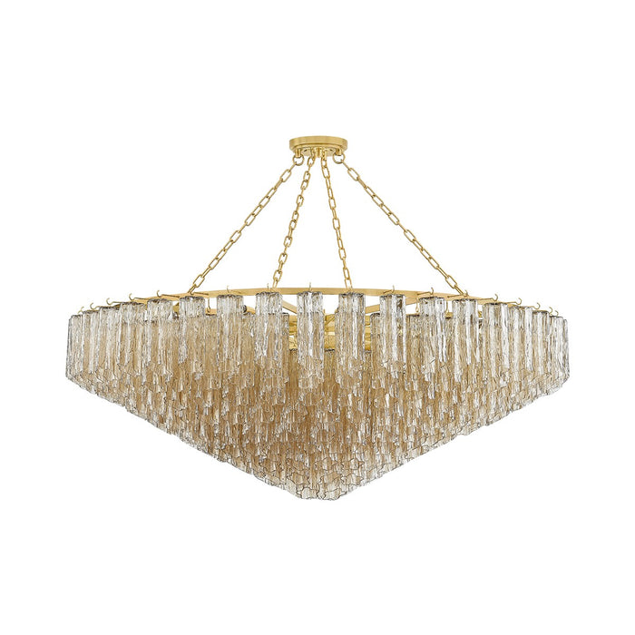 Hudson Valley 4945-AGB 33 Light Chandelier, Aged Brass