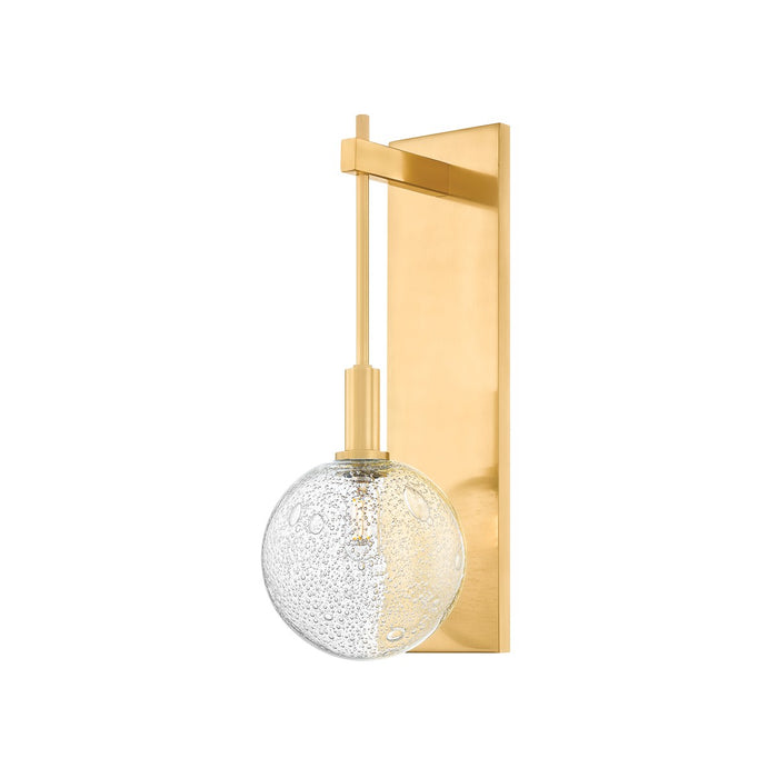 Hudson Valley 5316-AGB One Light Wall Sconce, Aged Brass