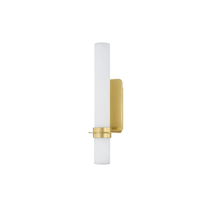 Hudson Valley 5518-AGB LED Wall Sconce, Aged Brass