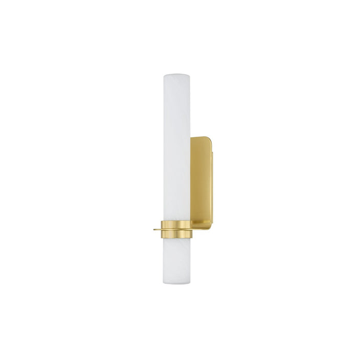 Hudson Valley 5518-AGB LED Wall Sconce, Aged Brass