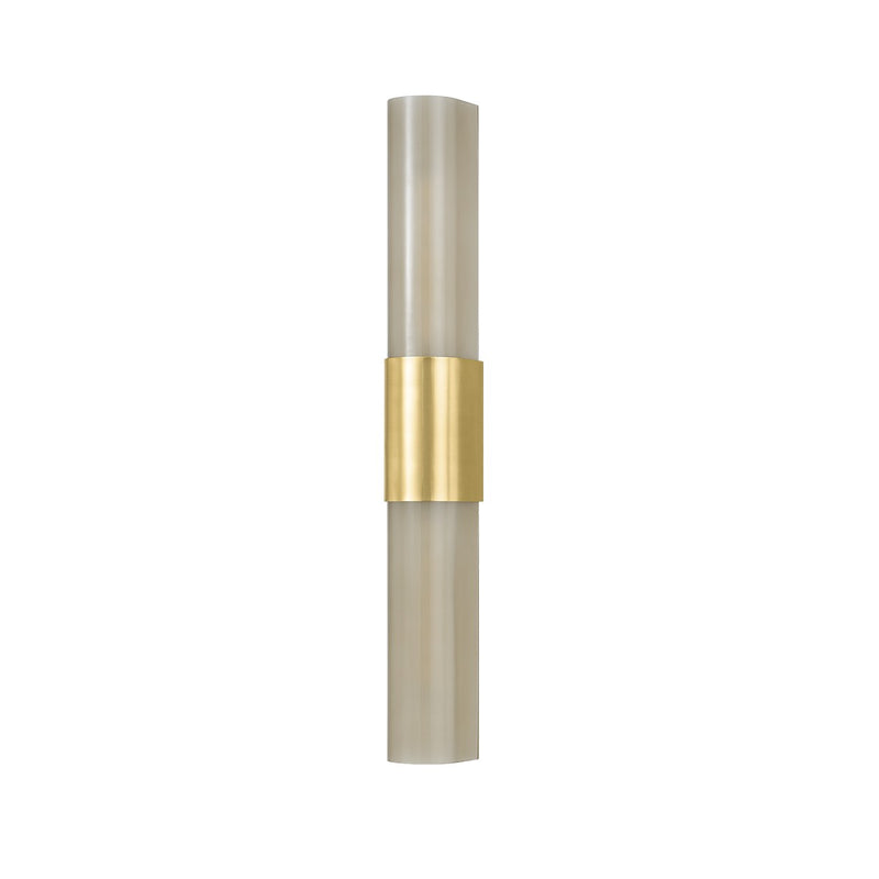 Hudson Valley 6327-AGB Two Light Wall Sconce, Aged Brass