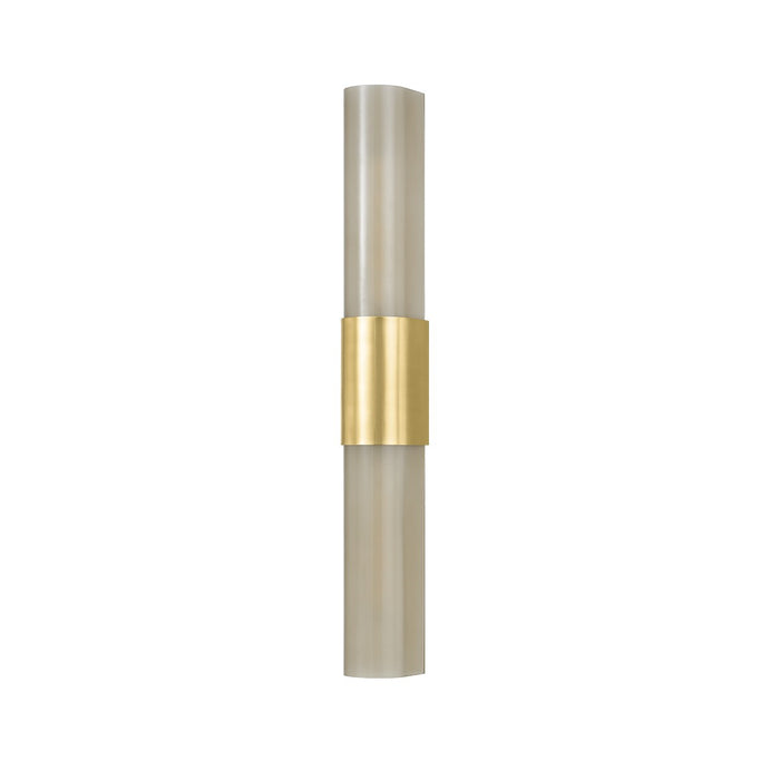 Hudson Valley 6327-AGB Two Light Wall Sconce, Aged Brass