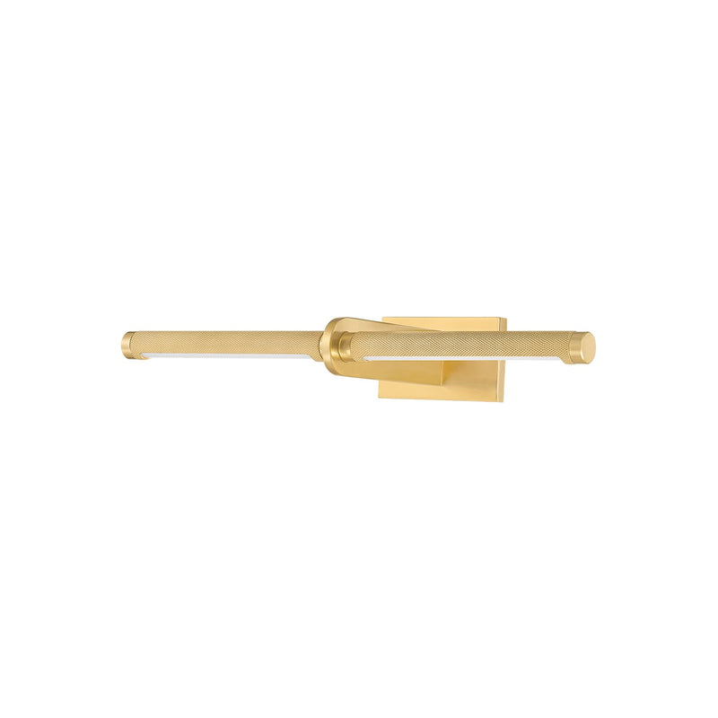 Hudson Valley 7218-AGB LED Picture Light, Aged Brass