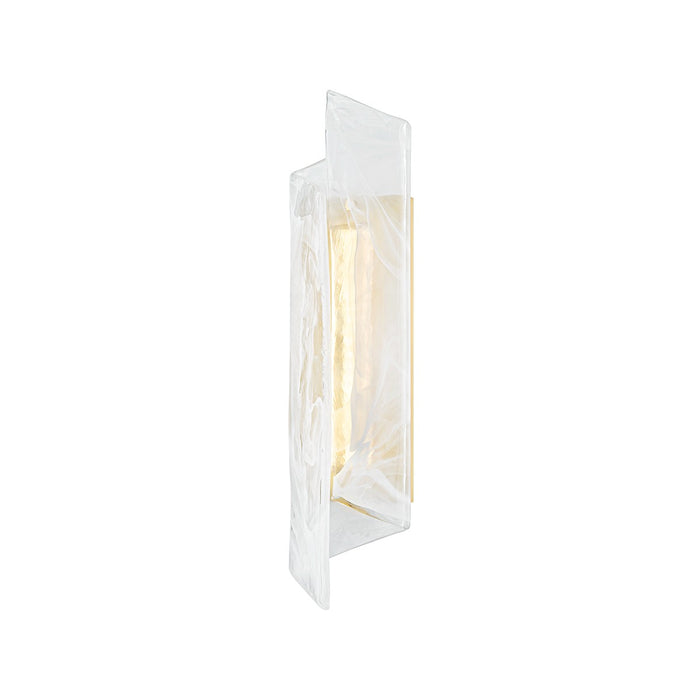 Hudson Valley 7321-AGB LED Wall Sconce, Aged Brass