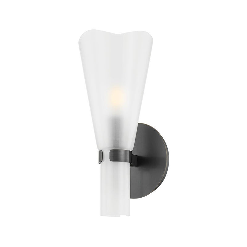 Hudson Valley 7931-DB One Light Wall Sconce, Distressed Bronze