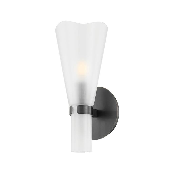 Hudson Valley 7931-DB One Light Wall Sconce, Distressed Bronze