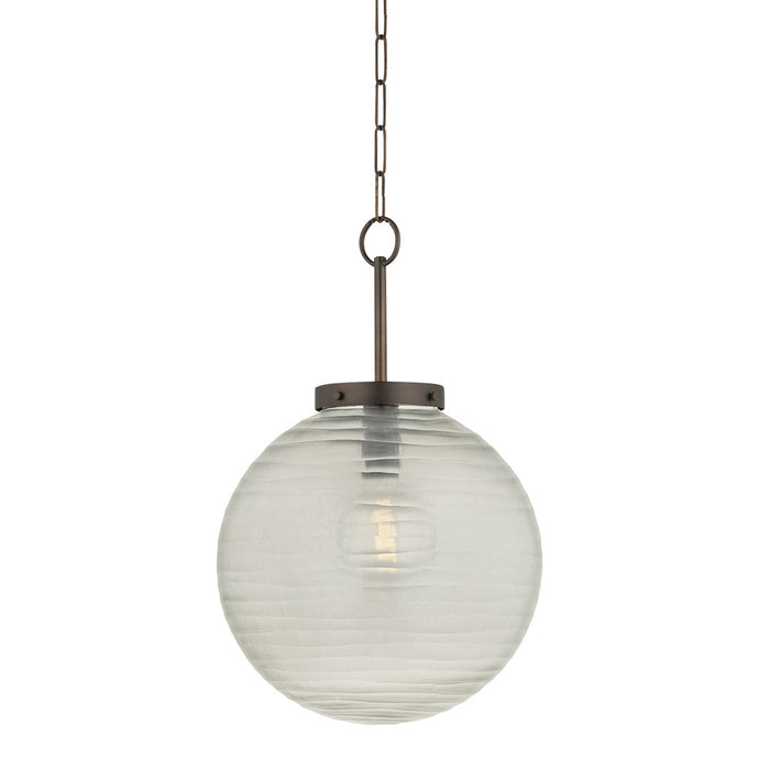 Hudson Valley 9917-DB One Light Pendant, Distressed Bronze