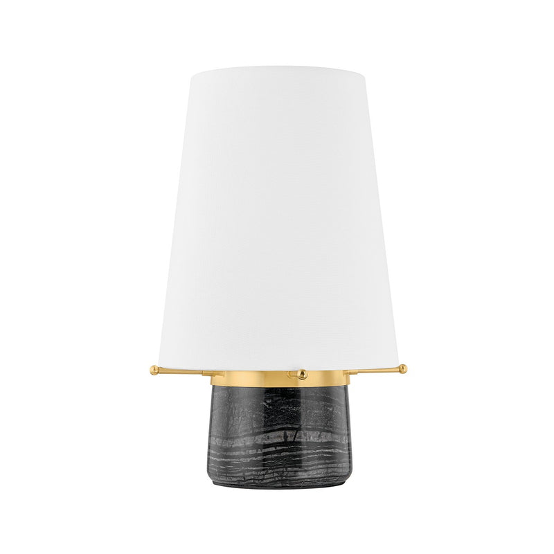Hudson Valley L4751-AGB LED Table Lamp, Aged Brass