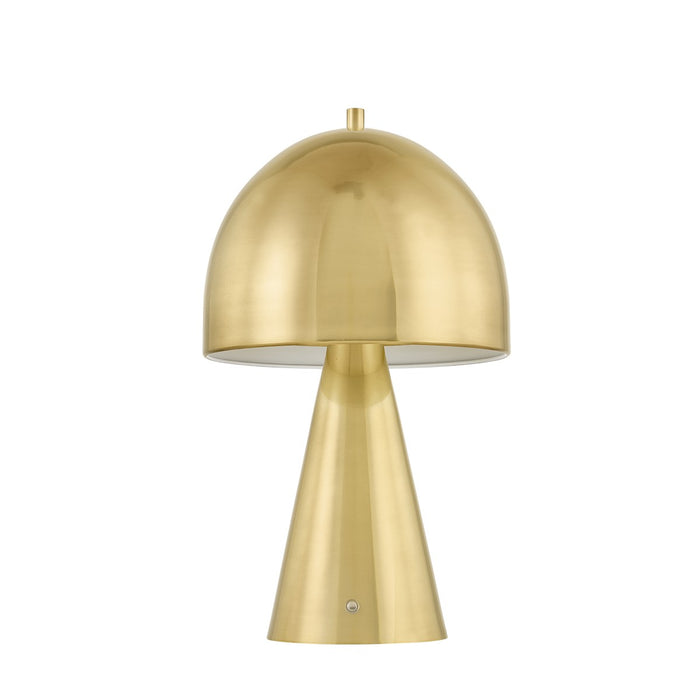 Hudson Valley L7831-AGB LED Table Lamp, Aged Brass