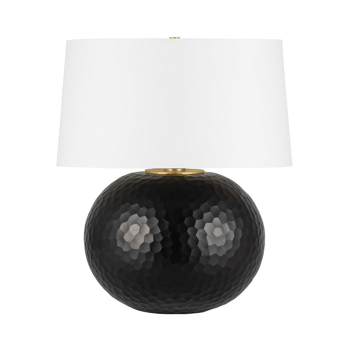 Hudson Valley L9625-AGB One Light Table Lamp, Aged Brass