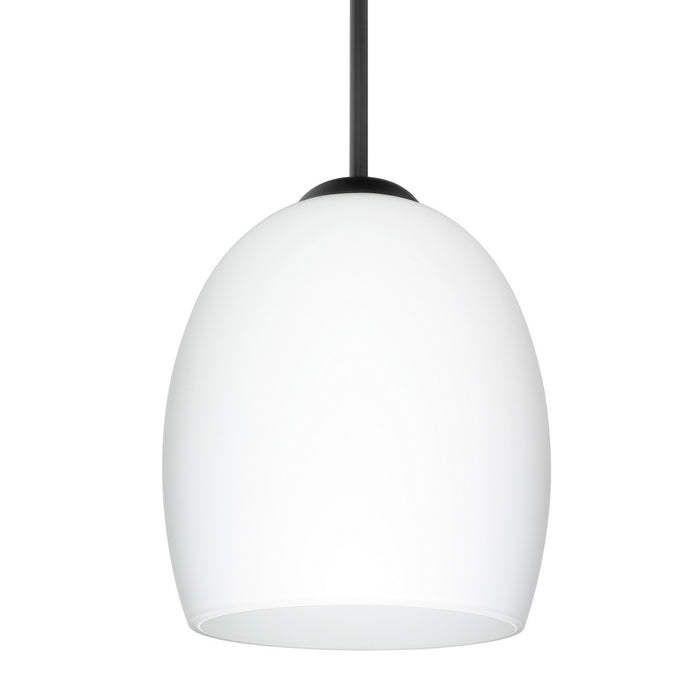 Besa 1JC-169707-BK One Light Pendant, Black