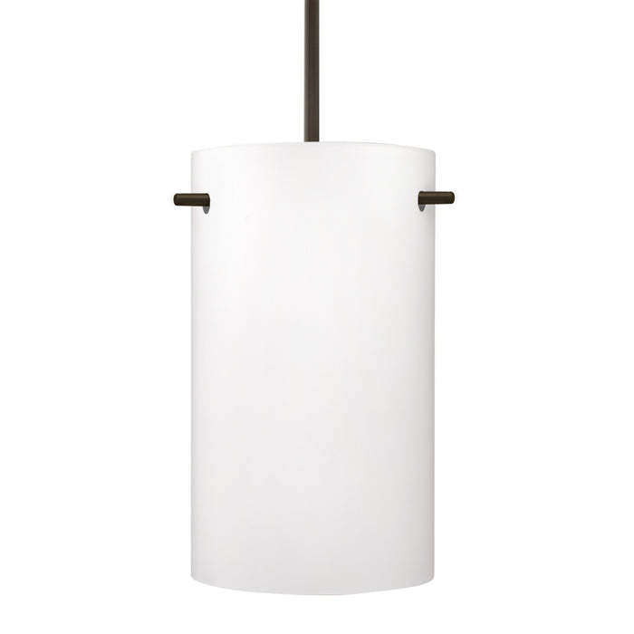 Besa 1JC-400507-BR One Light Pendant, Bronze