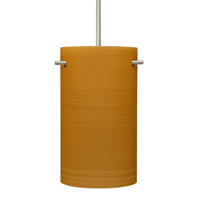 Besa 1JC-4005OK-SN One Light Pendant, Black