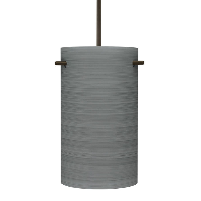 Besa 1JC-4005TN-BR One Light Pendant, Bronze