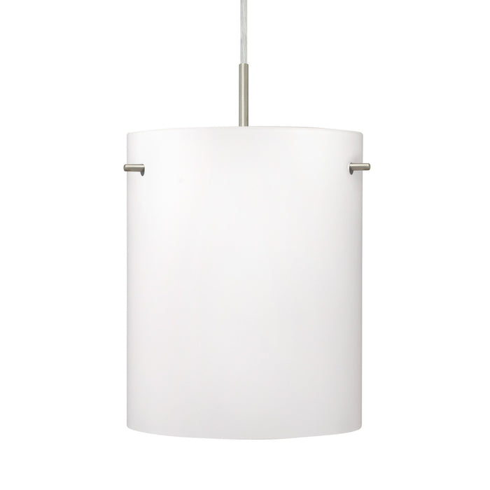 Besa 1JC-400607-SN One Light Pendant, Black