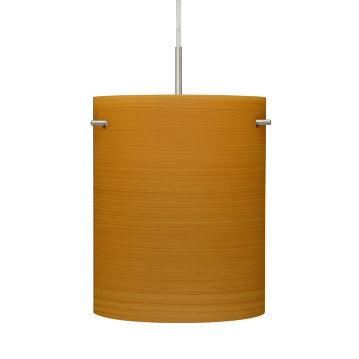Besa 1JC-4006OK-SN One Light Pendant, Black