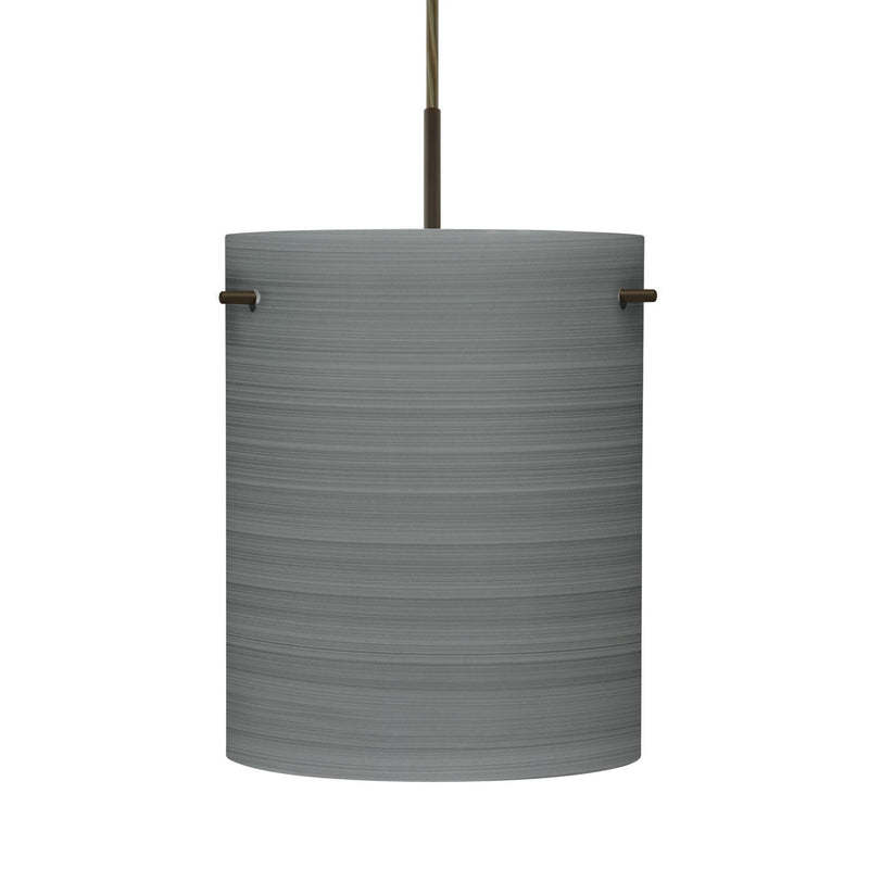 Besa 1JC-4006TN-BR One Light Pendant, Bronze