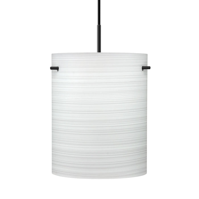 Besa 1JC-4006KR-BK One Light Pendant, Black