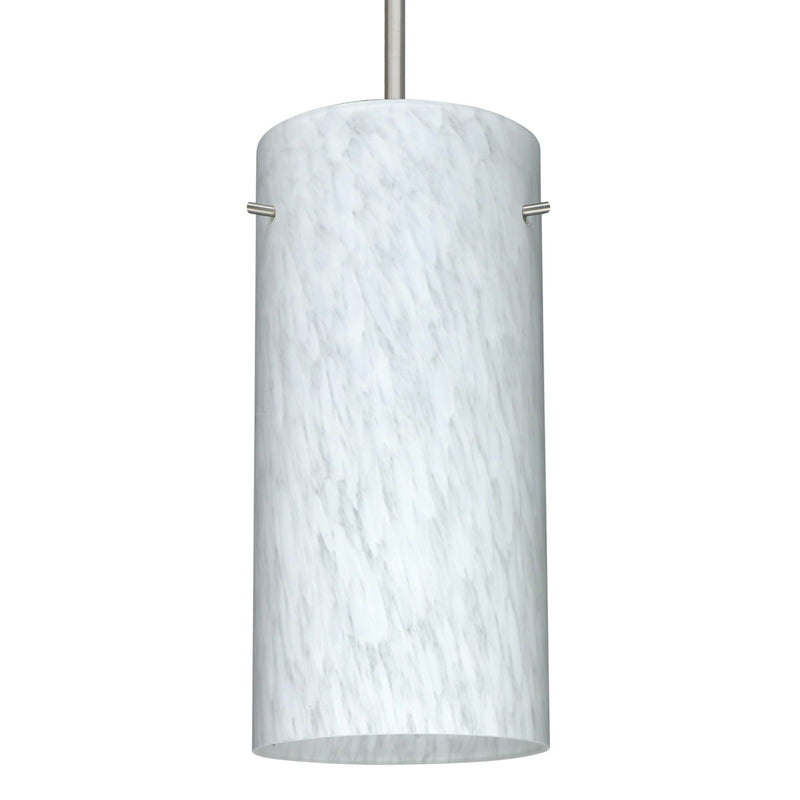 Besa 1JC-412019-LED-SN LED Pendant, Satin Nickel