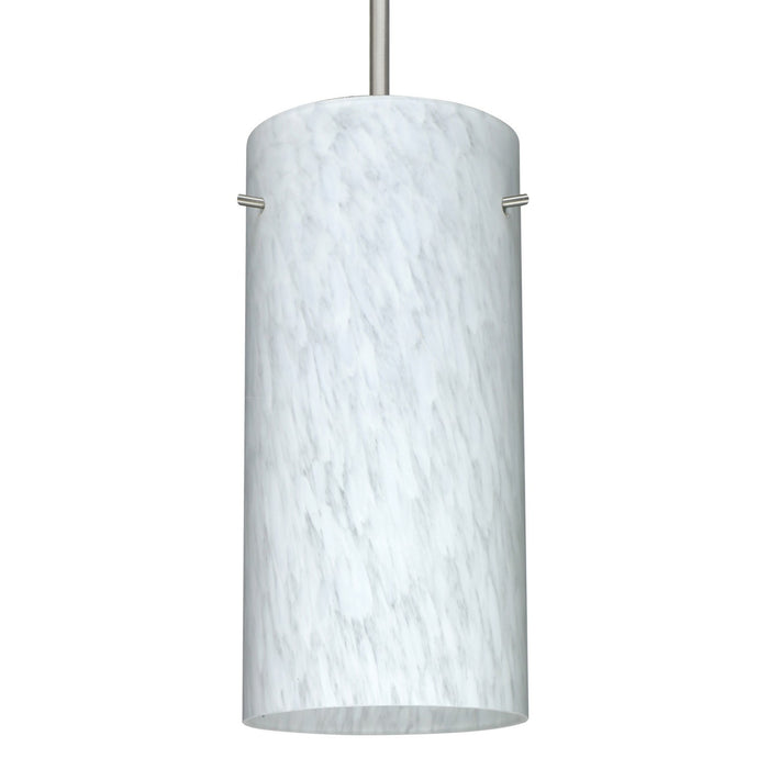 Besa 1JC-412019-LED-SN LED Pendant, Satin Nickel
