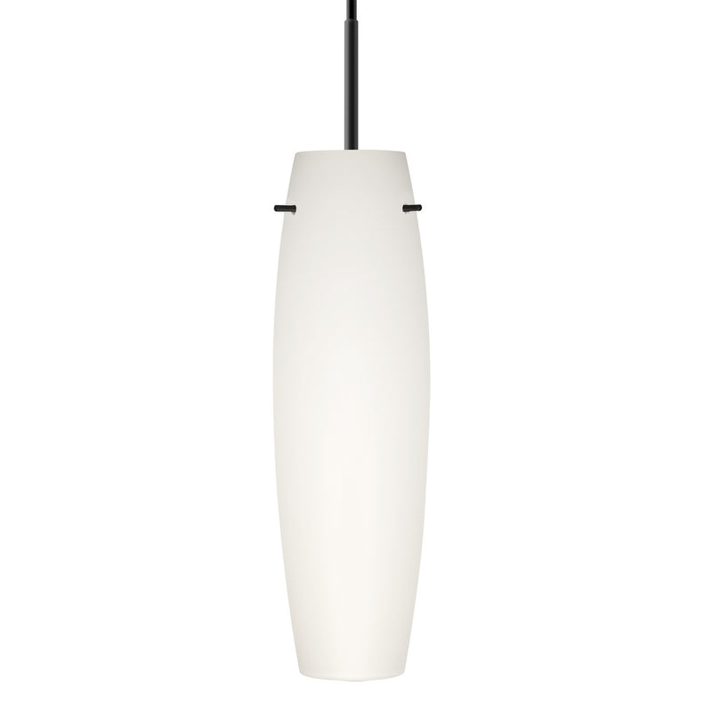 Besa 1JC-412107-BK One Light Pendant, Black