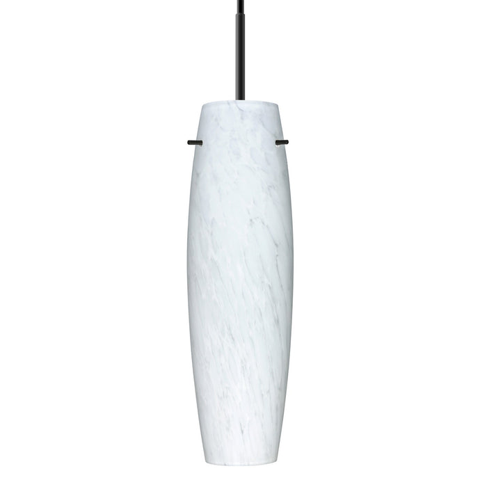 Besa 1JC-412119-LED-BK LED Pendant, Black