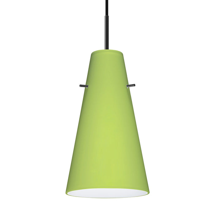 Besa 1JC-412435-BK One Light Pendant, Black