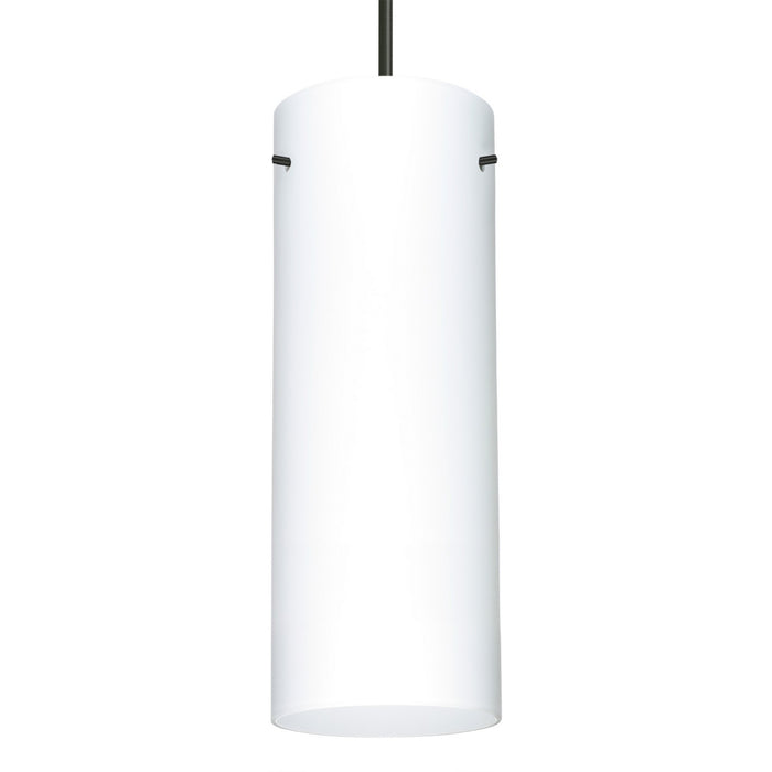 Besa 1JC-412807-BK One Light Pendant, Black