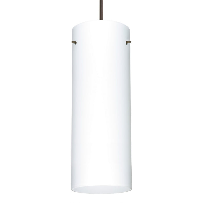 Besa 1JC-412807-LED-BR LED Pendant, Bronze