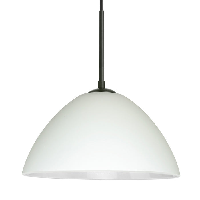 Besa 1JC-420107-BK One Light Pendant, Black