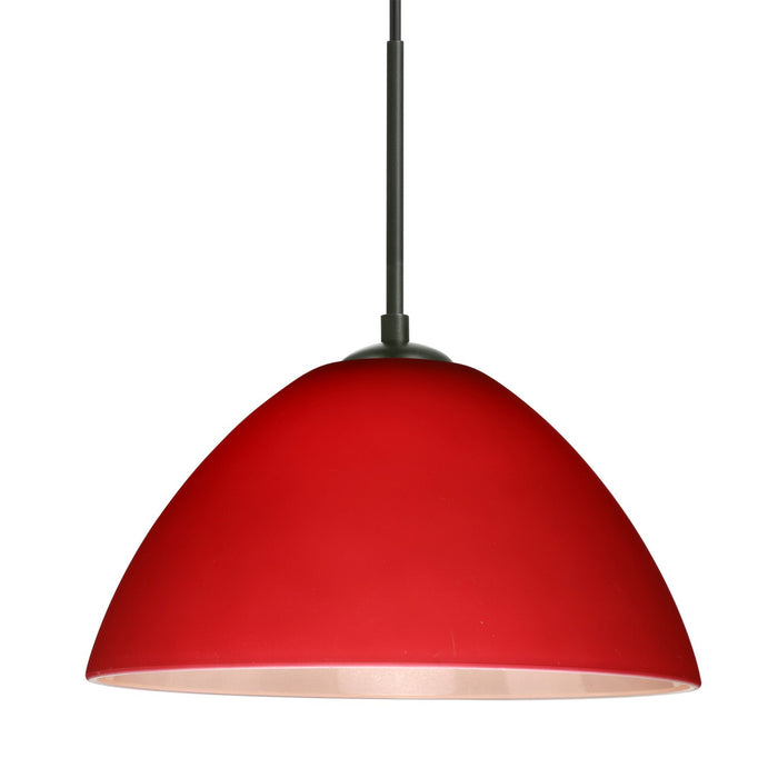 Besa 1JC-420131-LED-BK LED Pendant, Black
