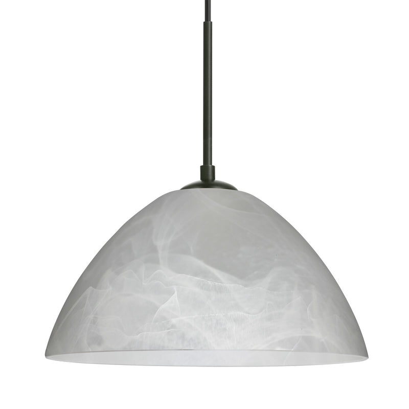 Besa 1JC-420152-BK One Light Pendant, Black
