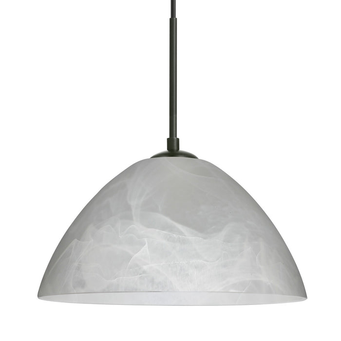 Besa 1JC-420152-BK One Light Pendant, Black