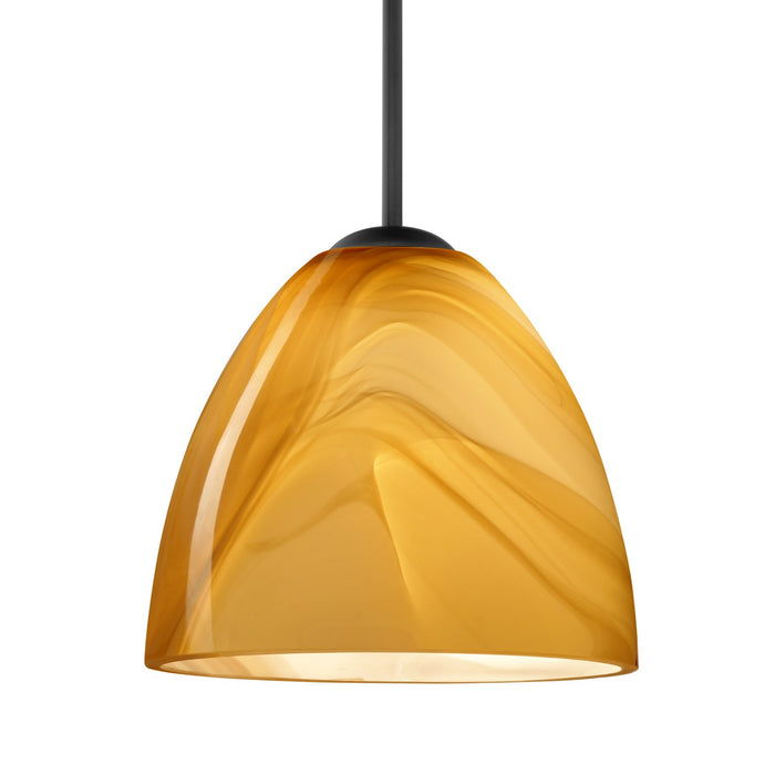 Besa 1JC-4470HN-LED-BK LED Pendant, Black