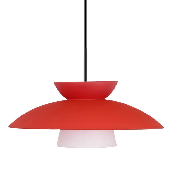 Besa 1JC-451331-LED-BK LED Pendant, Black