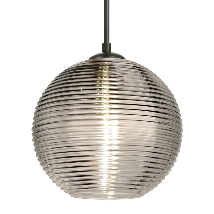 Besa 1JC-461602-LED-BK LED Pendant, Black