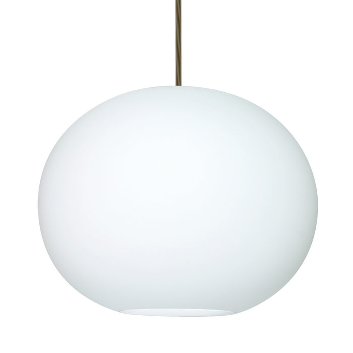 Besa 1JC-477507-BR One Light Pendant, Bronze