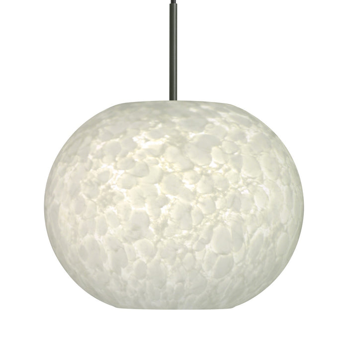 Besa 1JC-477619-LED-BK LED Pendant, Black