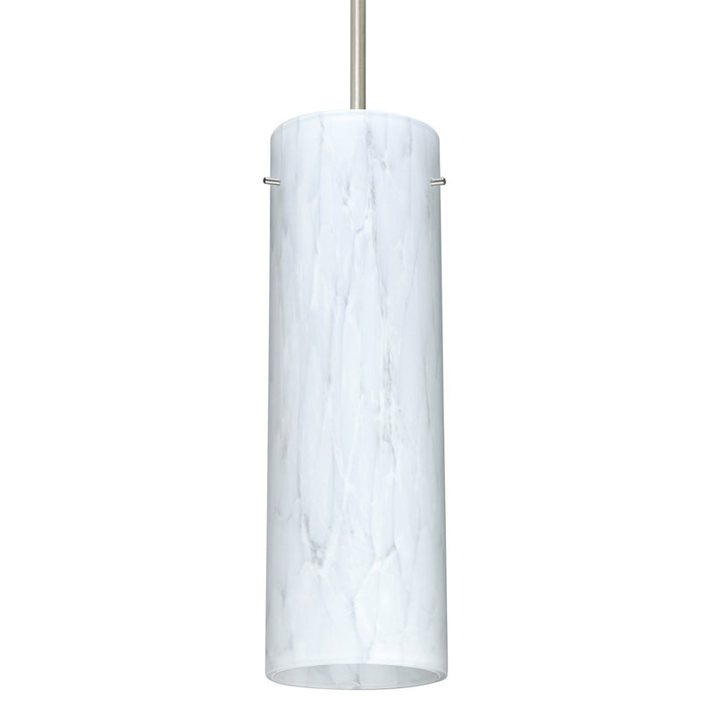 Besa 1JC-493019-SN One Light Pendant, Satin Nickel