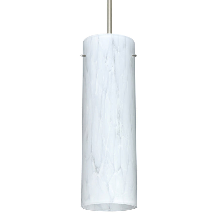 Besa 1JC-493019-SN One Light Pendant, Satin Nickel