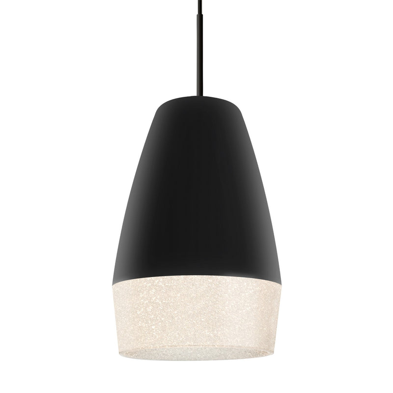 Besa 1JC-ABU12BK-LED-BK LED Pendant, Black