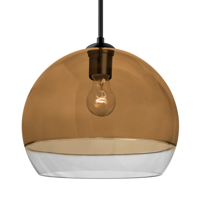 Besa 1JC-ALLY12AM-BK One Light Pendant, Black
