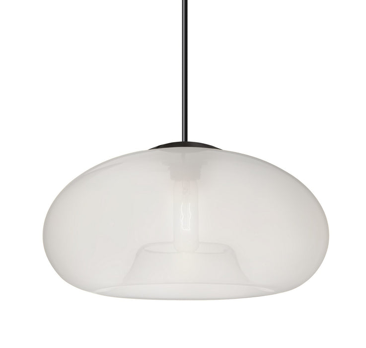 Besa 1JC-BANA15FR-BK One Light Pendant, Black