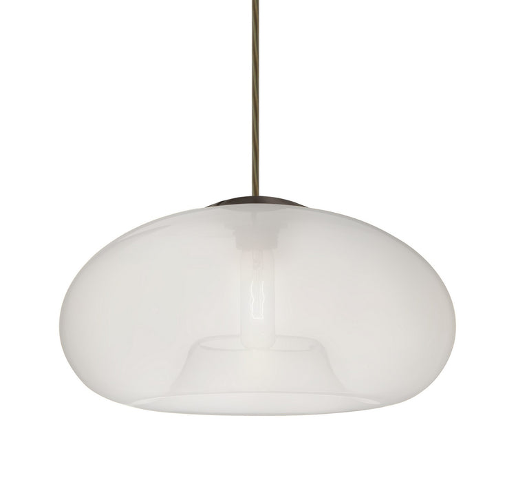Besa 1JC-BANA15FR-BR One Light Pendant, Bronze