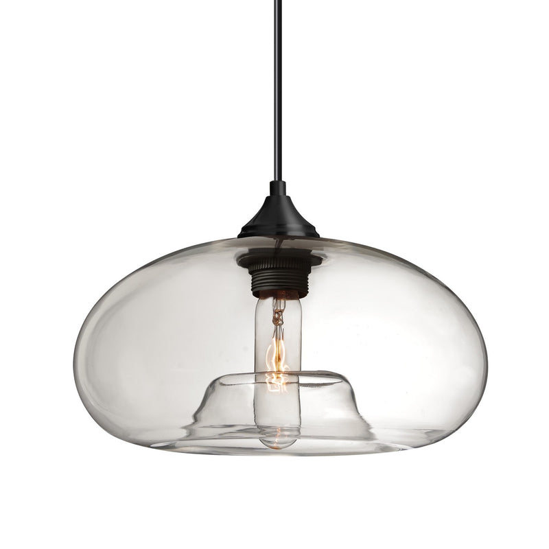 Besa 1JC-BANACL-BK One Light Pendant, Black