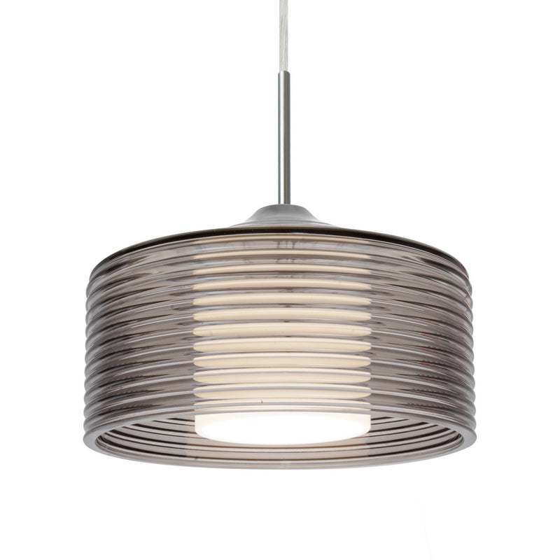 Besa 1JC-BELUSM-LED-SN LED Pendant, Black