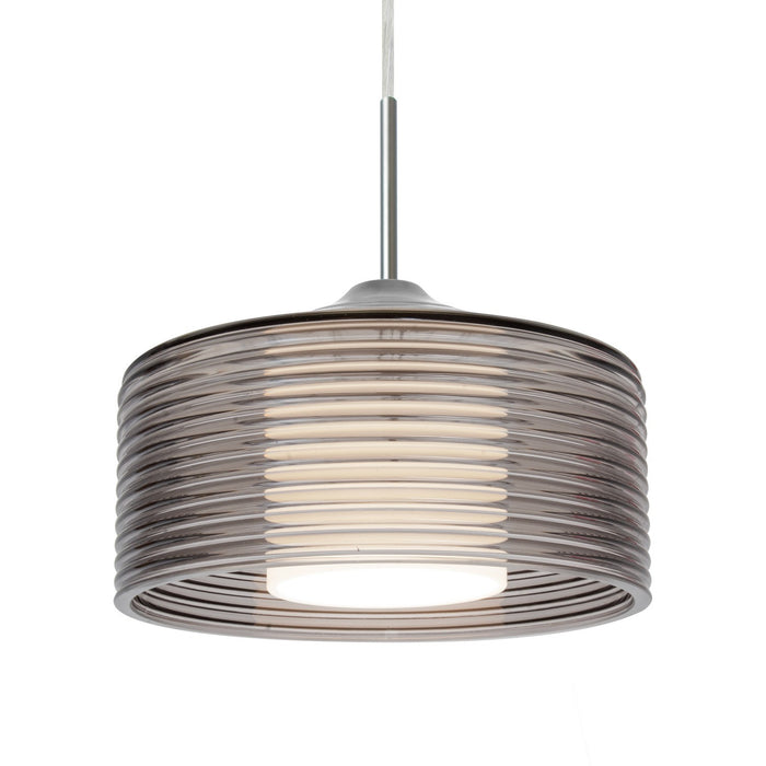Besa 1JC-BELUSM-LED-SN LED Pendant, Black