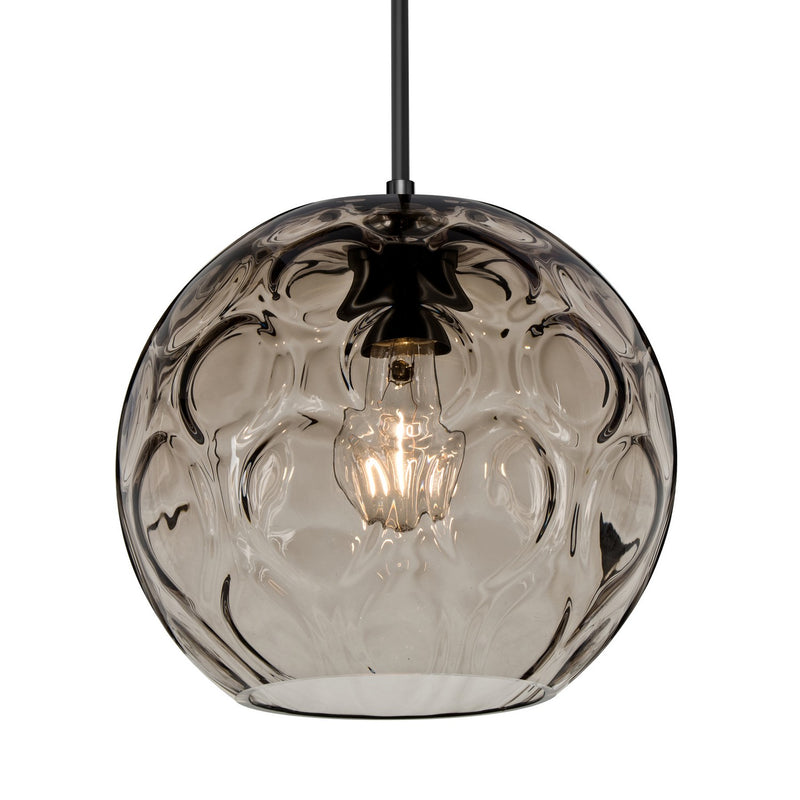 Besa 1JC-BOMYSM-BK One Light Pendant, Black