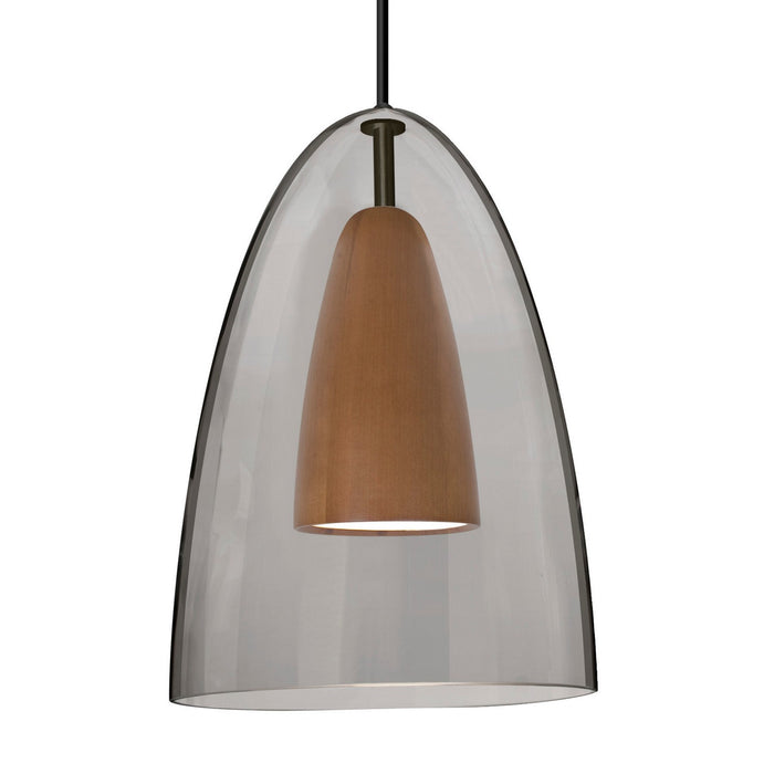 Besa 1JC-DANOSMMD-LED-BK LED Pendant, Black